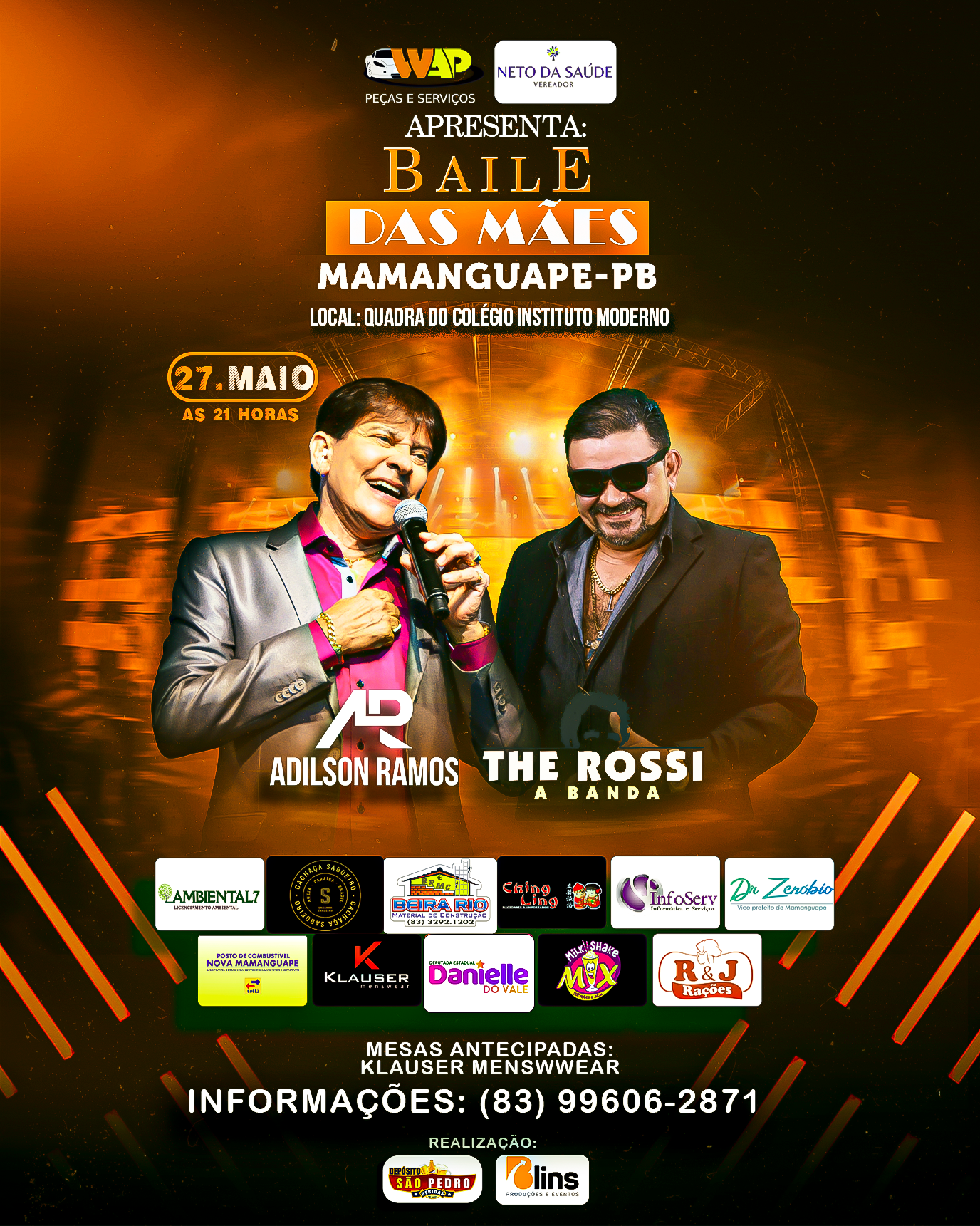 Baile das Mães – 27/05/2023 (Confira todas as fotos) - Arte Baile das Mães