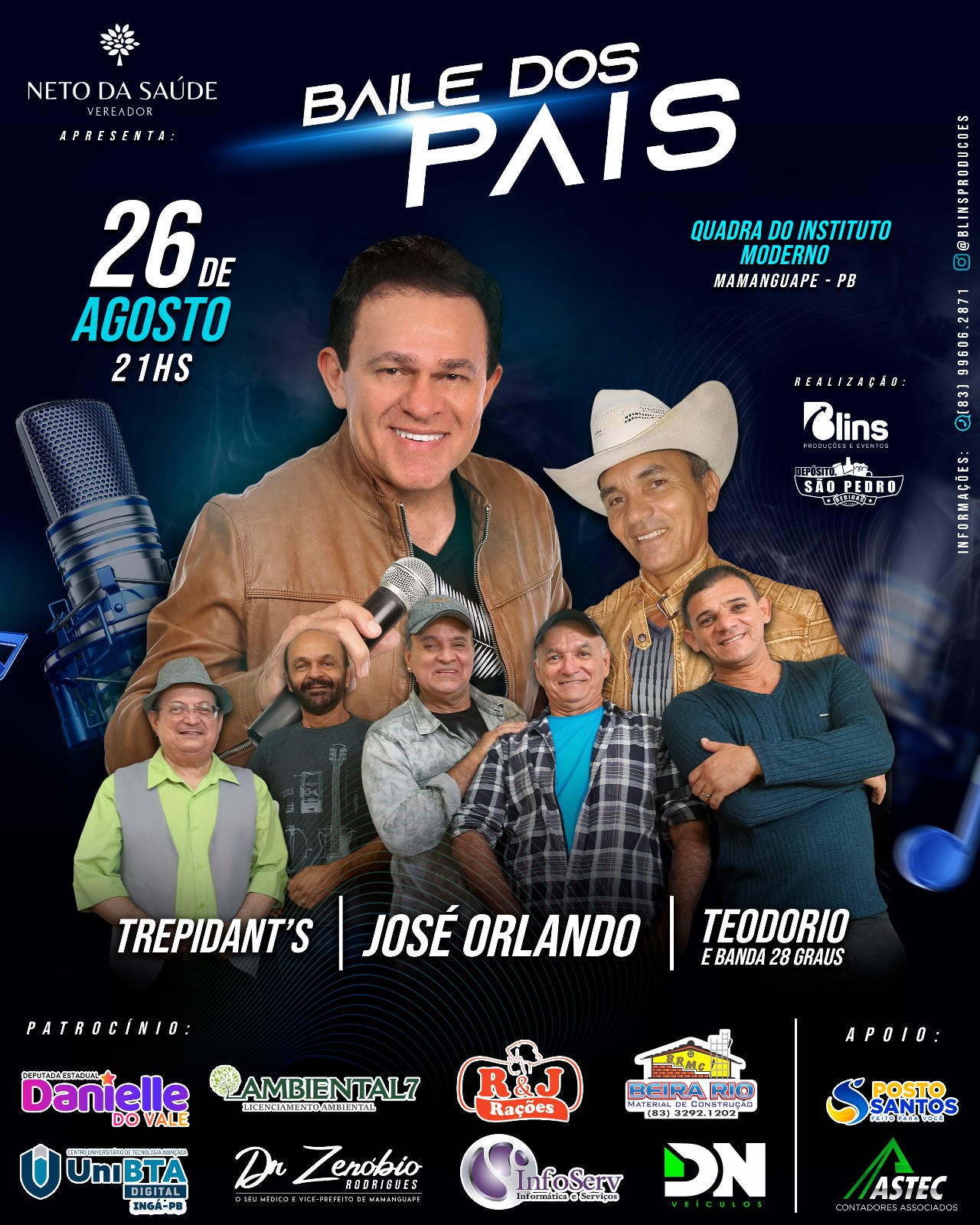 Baile dos Pais 2023 – 26/08/2023 - Baile dos Pais 2023
